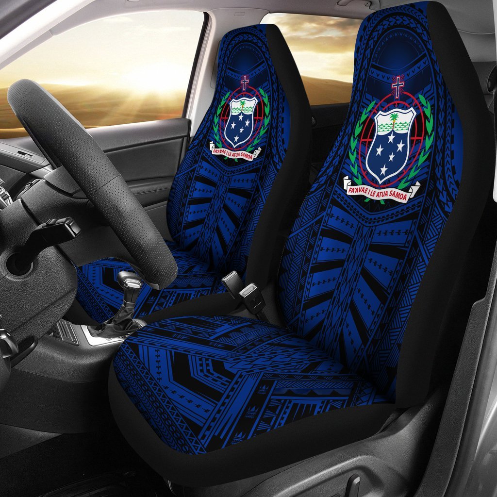 samoa-car-seat-covers-samoa-coat-of-arms-polynesian-multiple-blue