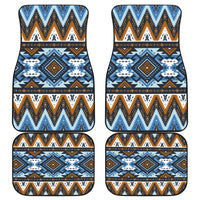 Native American Retro Colors Tribal Seamless Front and Back Car Mats Set Of 4 LT10 - Wonder Print Shop