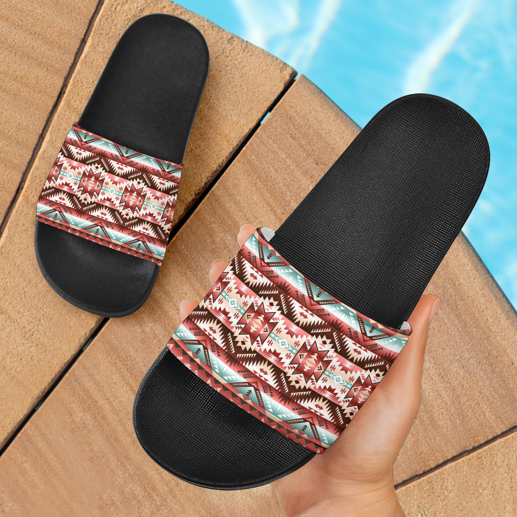 red-vector-slide-sandals