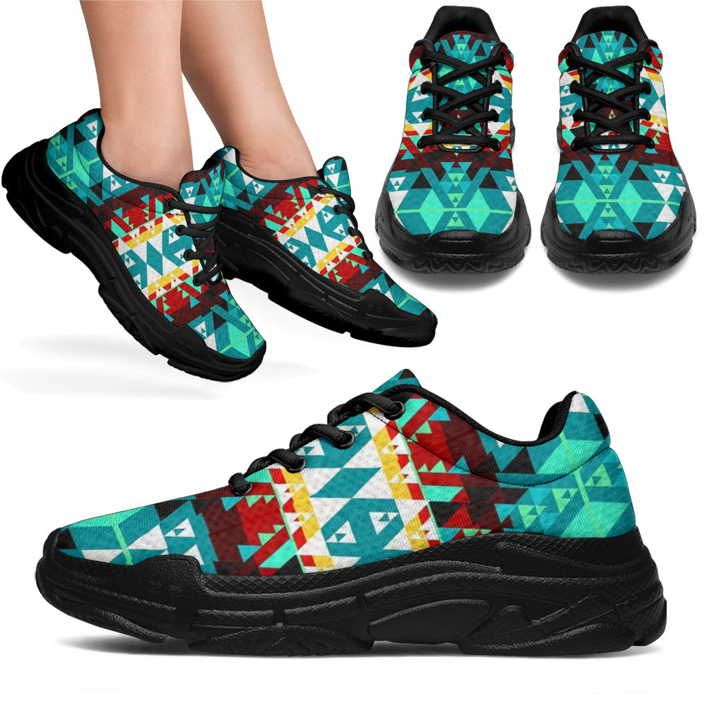 pattern-native-american-chunky-sneakers