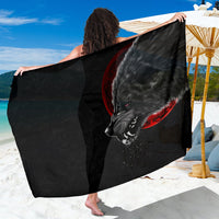 Viking Sarong Wolf and Blood Moon RLT12 - Wonder Print Shop