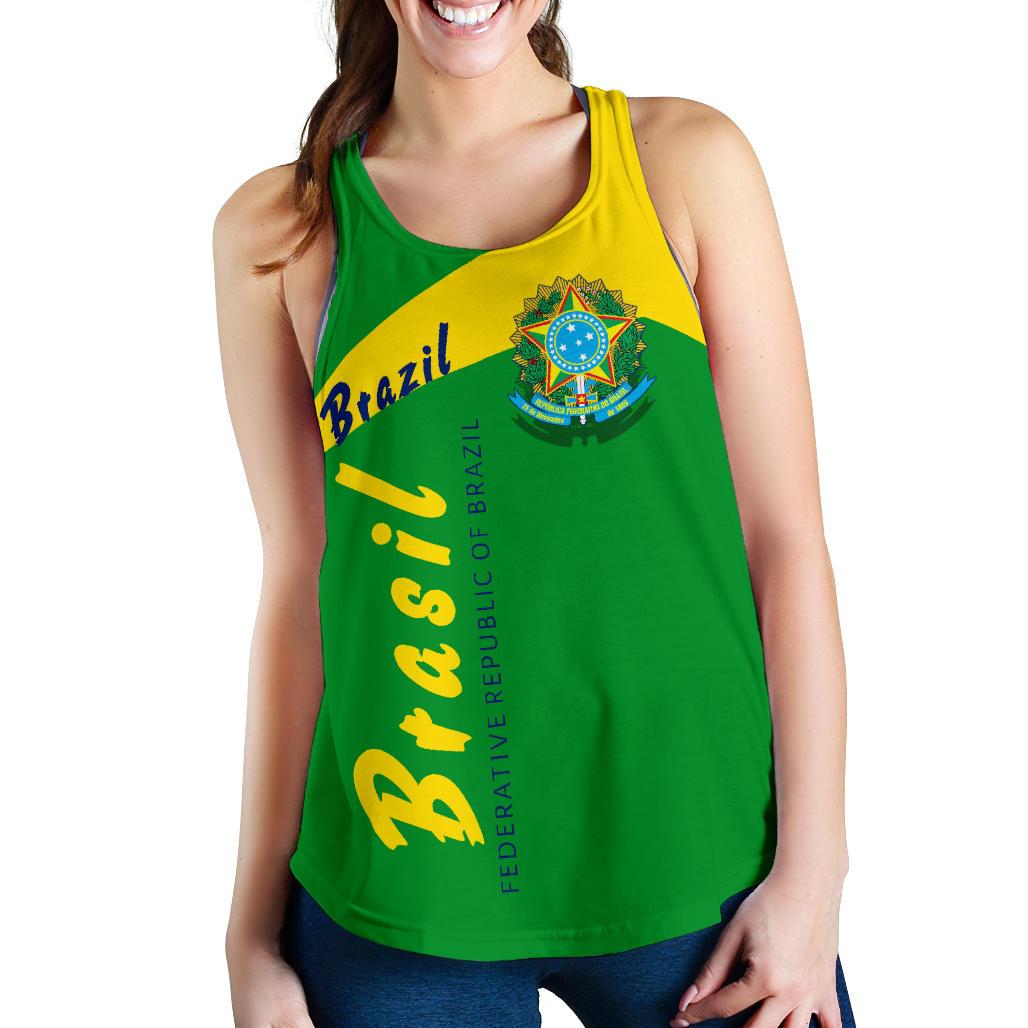 Brazil Racerback Tank - Vera Style - Wonder Print Shop