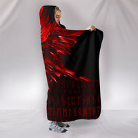 viking-hooded-blanket-the-raven-of-odin-rune-red