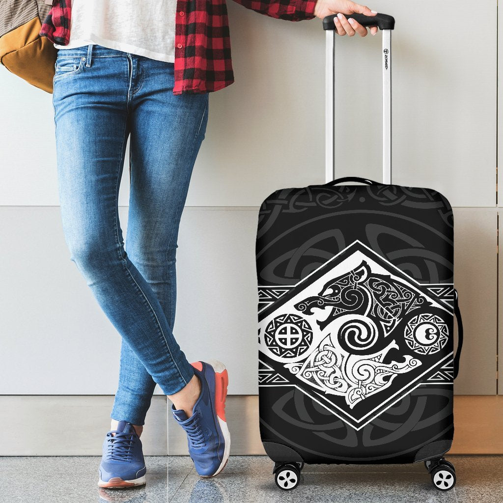 Vikings Luggage Covers The Wolves, Skoll and Hati RLT12 - Wonder Print Shop