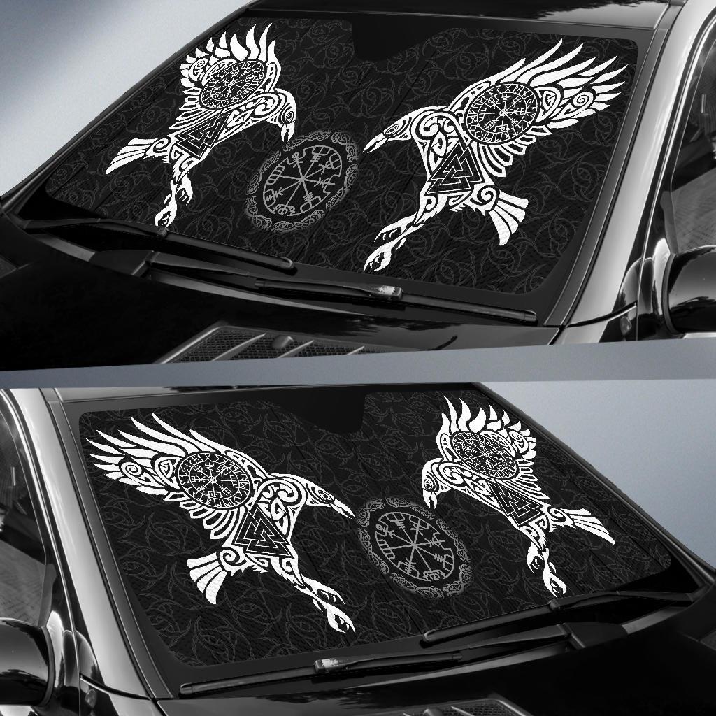 viking-raven-and-vegvisir-auto-sun-shades