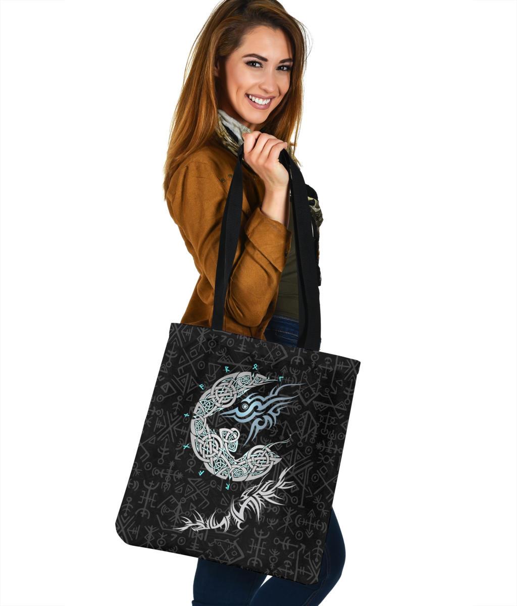 viking-fenrir-wolf-tote-bag