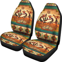 Kokopelli Totems Native American Car Seat Covers LT10 - Wonder Print Shop