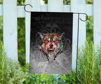 Viking Garden Flag Fenrir Norse Wolf RLT12 - Wonder Print Shop