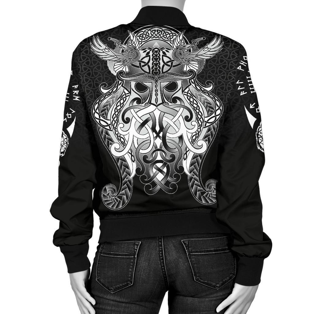Viking Women's Bomber Jacket Muninn RLT12 - Wonder Print Shop