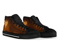 viking-high-top-shoes-gold-spear-of-the-god-odin-gungnir-and-two-gold-ravens