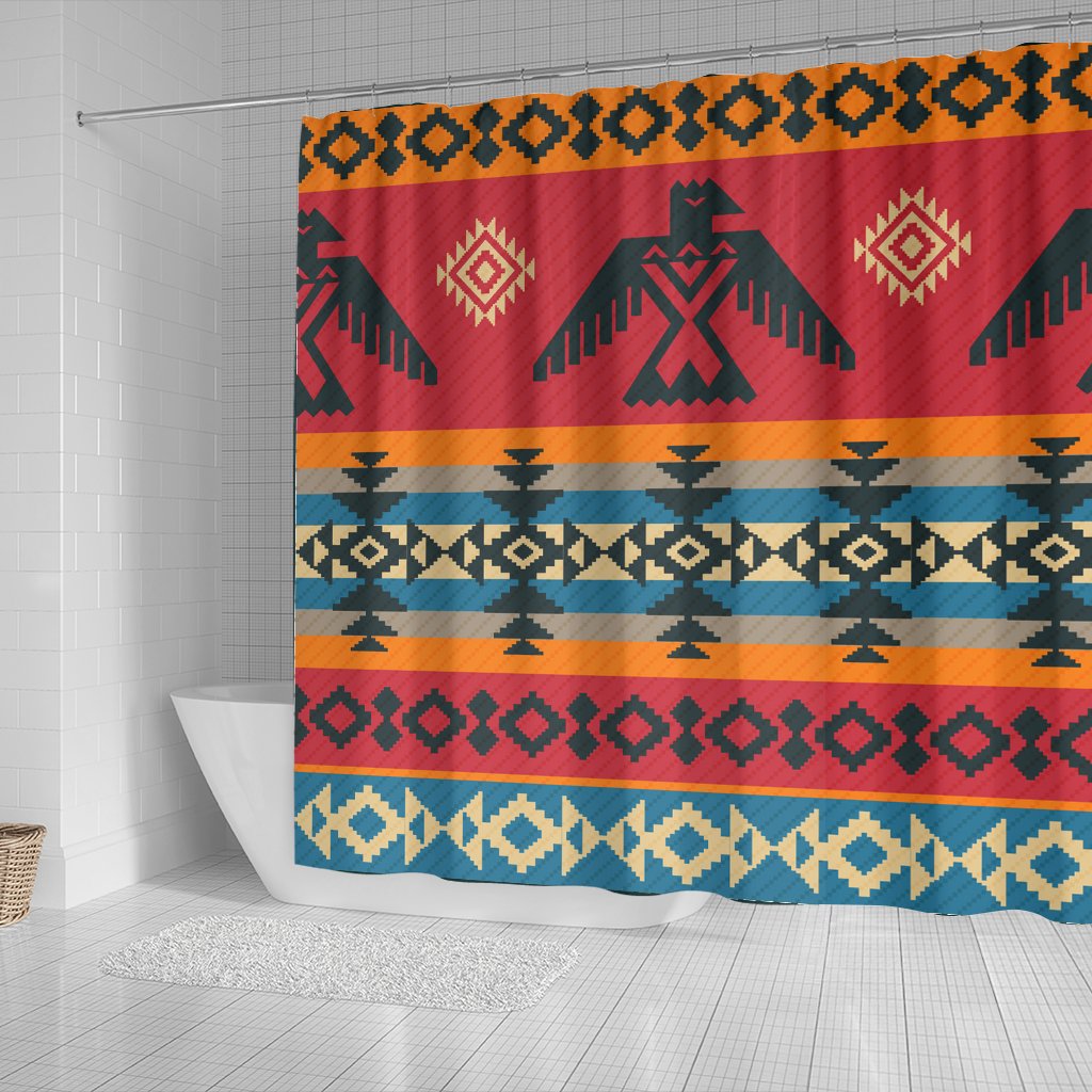 thunderbirds-native-american-shower-curtain