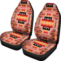 Tan Tribe Pattern Native American Car Seat Covers LT10 - Wonder Print Shop