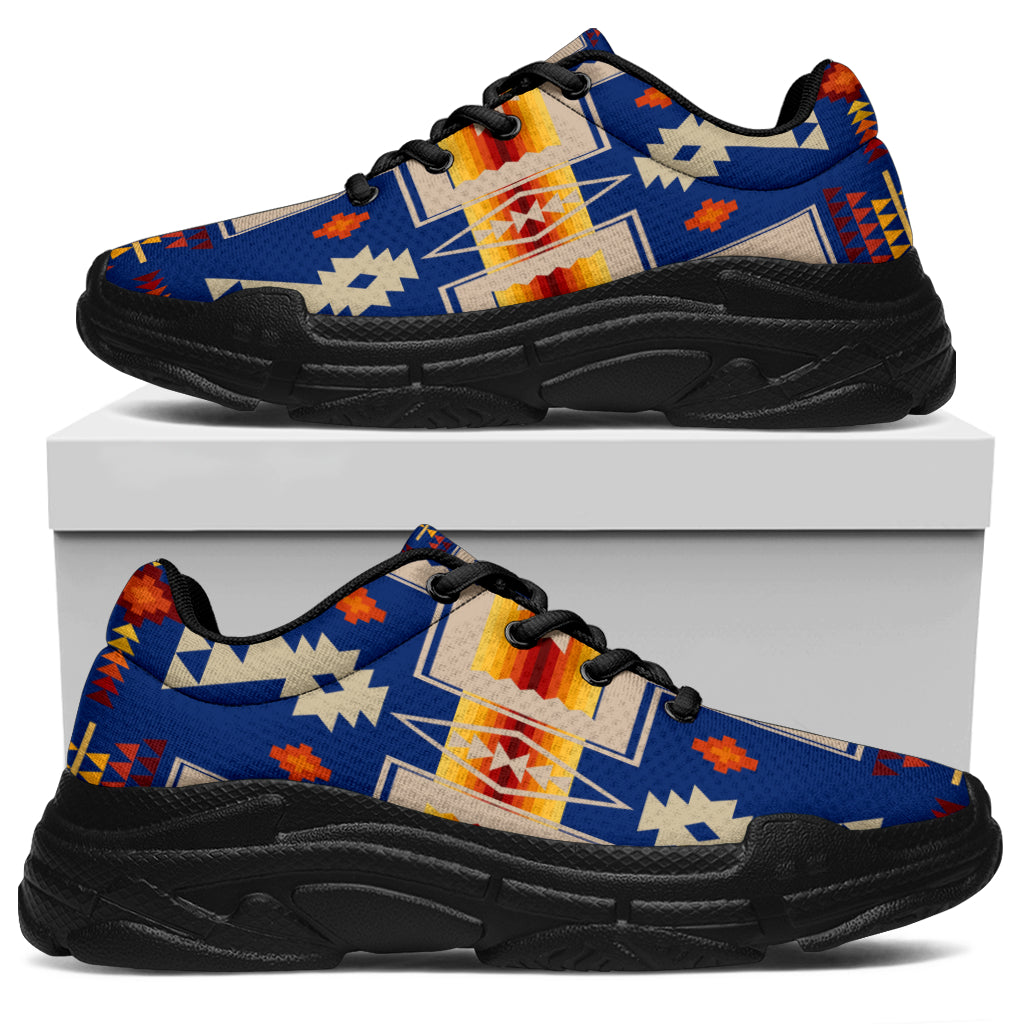 native-american-navy-tribe-chunky-sneakers