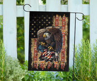 Eagle Native American Flag Decor LT10 - Wonder Print Shop