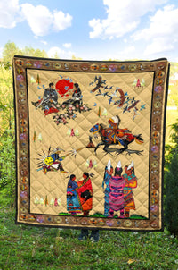 Native American Culture Premium Quilt LT10 - Wonder Print Shop