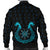 Viking Men's Bomber Jacket, Aegishjalmur Helm Of Awe Blue Edition RLT12 - Wonder Print Shop