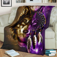 dreamcatcher-purple-wolf-native-american-blanket