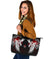Viking Large Leather Tote Mystical Raven Tattoo Blood RLT12 - Wonder Print Shop