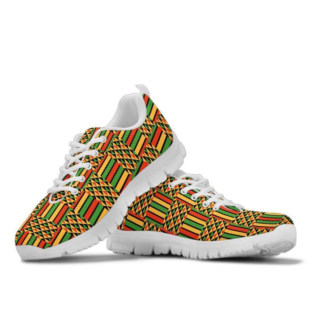 African Shoes - Ambesonne Kente Sneakers - Wonder Print Shop