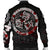 Viking Men's Bomber Jacket - Fierce Blood Wolf Symbol Of A Viking Nordic RLT12 - Wonder Print Shop