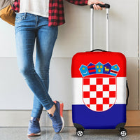 Croatia Flag Luggage Cover - Wonder Print Shop