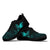 Viking Sneakers - The Raven Of Odin Rune Cyan RLT12 - Wonder Print Shop