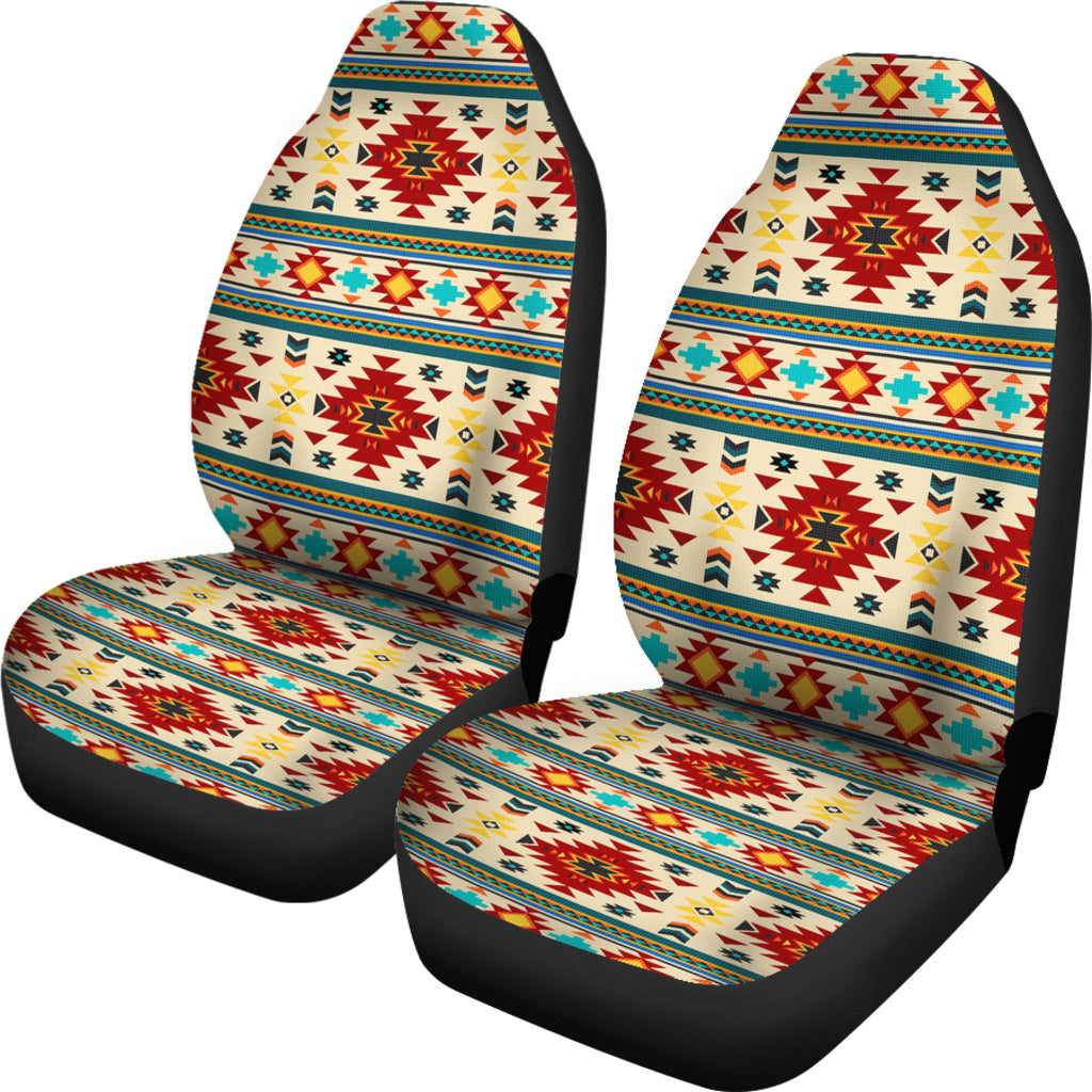 Full Color Southwest Pattern Car Seat Covers LT10 - Wonder Print Shop