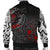 Viking Men's Bomber Jacket - Odin Raven Rune Futhark Blood RLT12 - Wonder Print Shop