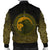 Viking Men's Bomber Jacket, Ethnic Odin Raven Gold RLT12 - Wonder Print Shop