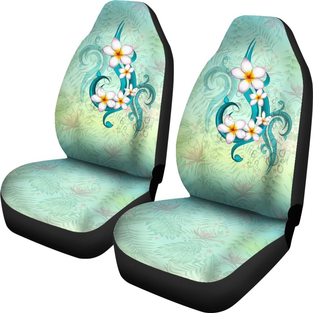 Hawaiian Car Seat Covers - Hawaii Plumeria Flower - Wonder Print Shop