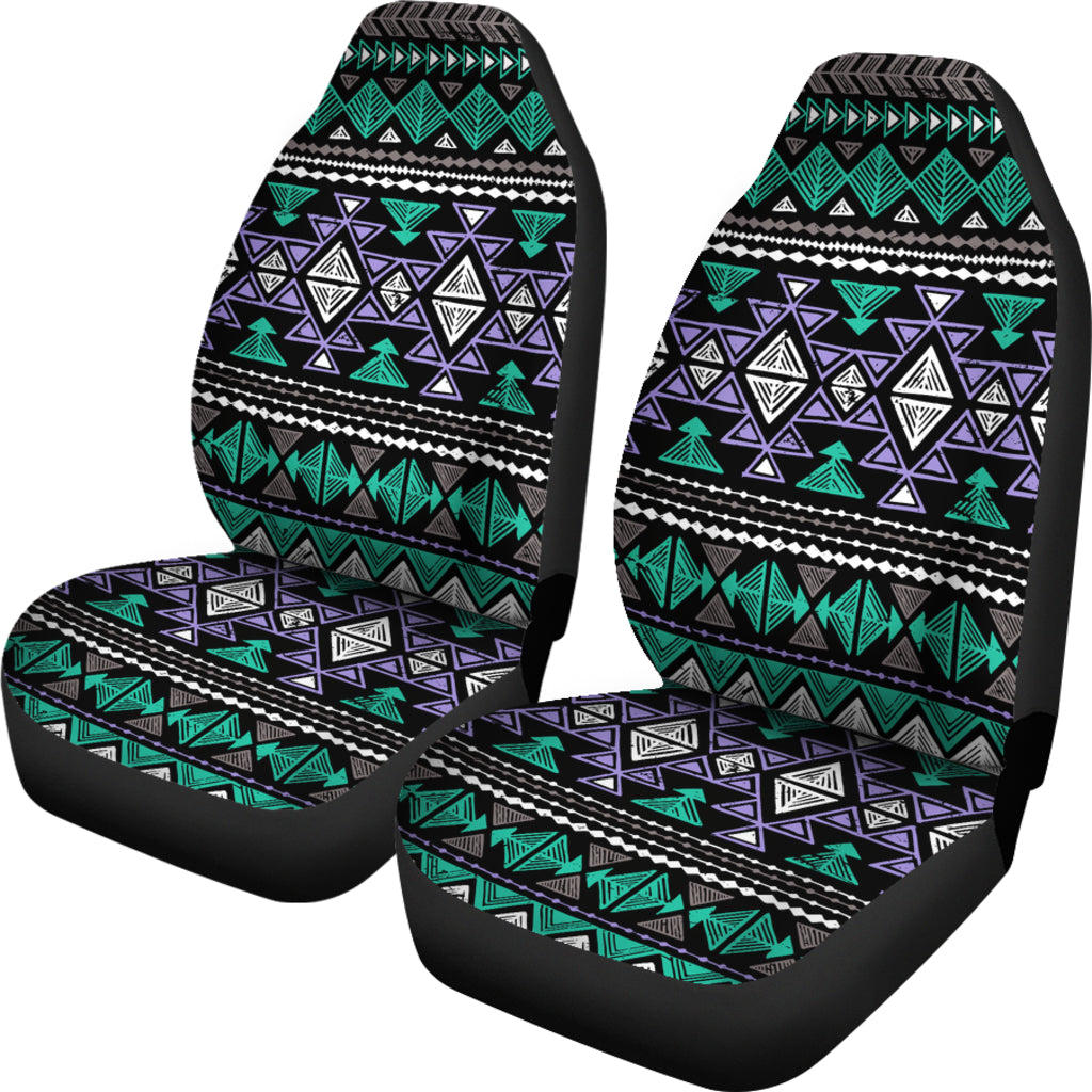 Neon Color Tribal Car Seat Cover LT10 - Wonder Print Shop
