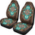 Blue Pattern Brown Car Seat Covers LT10 - Wonder Print Shop