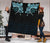 Viking Premium Quilt, Fenrir Raven and Vegvisir Tattoo Cyan RLT12 - Wonder Print Shop