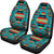 Blue Native Tribes Pattern Native American Car Seat Covers LT10 - Wonder Print Shop