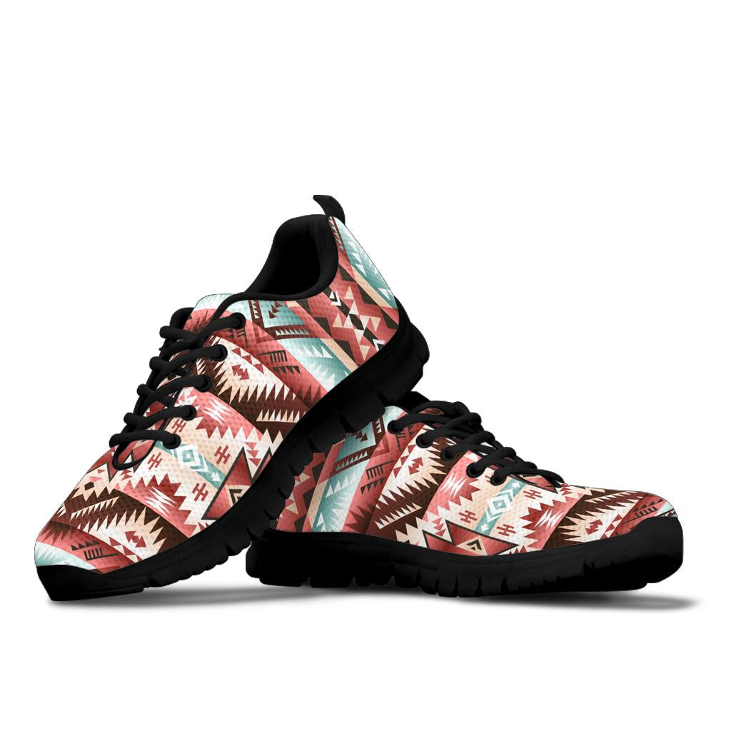 Native American Red Vector Sneakers LT10 - Wonder Print Shop