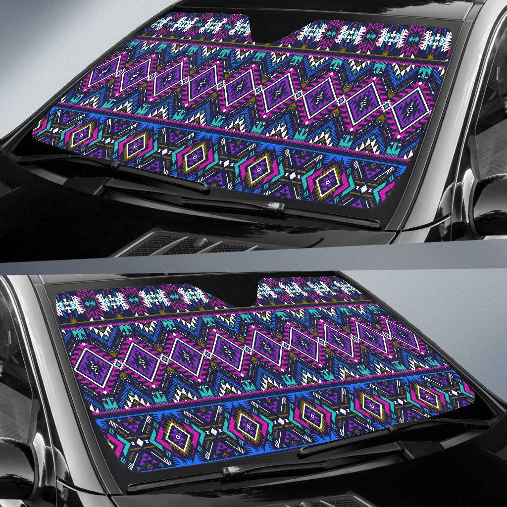 native-american-purple-tribe-pattern-auto-sun-shades
