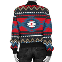 Ornamental Pattern Women's Bomber Jacket LT10 - Wonder Print Shop