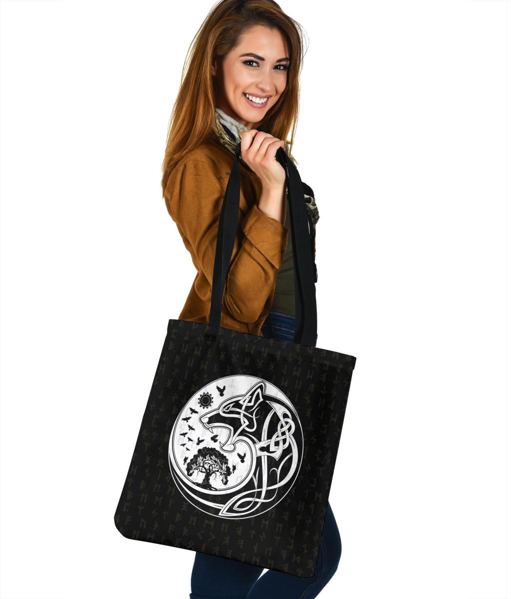 viking-tote-bag-skoll-and-hati-rune-tattoo