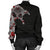 Viking Raven Tatoo Blood Women's Bomber Jacket A15 RLT12 - Wonder Print Shop