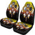 4 Wolves Warriors Native American Pride Car Seat Covers LT10 - Wonder Print Shop