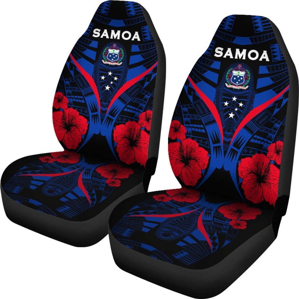 samoa-car-seat-covers-samoa-coat-of-arms-hibiscus-polynesian-tattoo