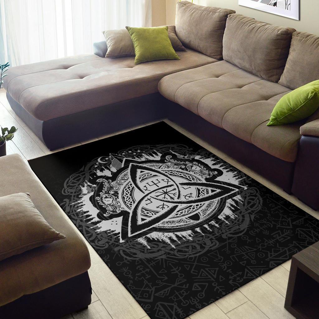 Viking Area Rug Dragon Celtic RLT12 - Wonder Print Shop