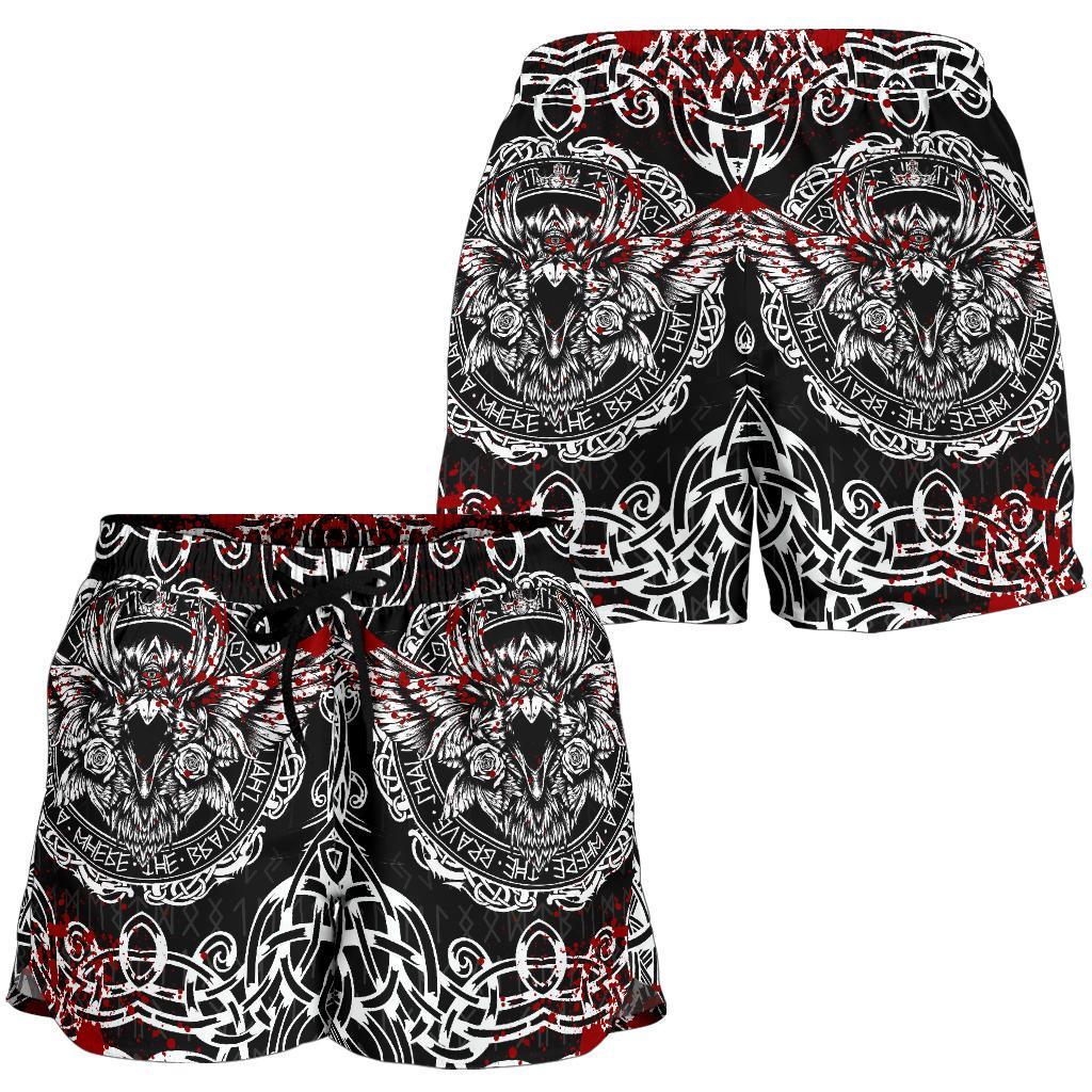 viking-womens-shorts-raven-blood