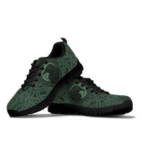 Viking Sneakers, Ethnic Odin Raven Green RLT12 - Wonder Print Shop