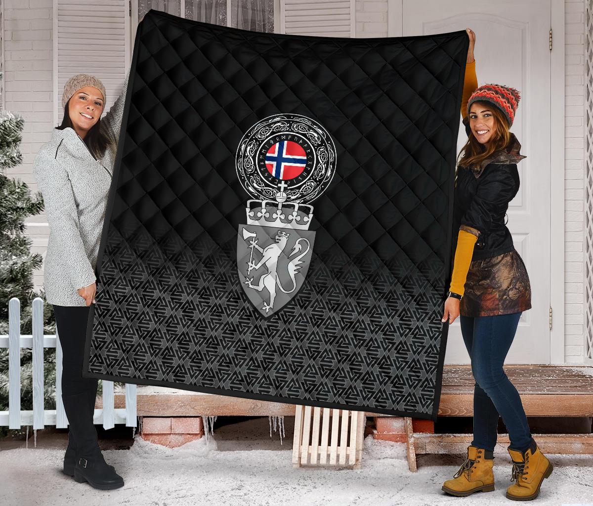 Viking Premium Quilt - Norway Coat Of Arms RLT12 - Wonder Print Shop