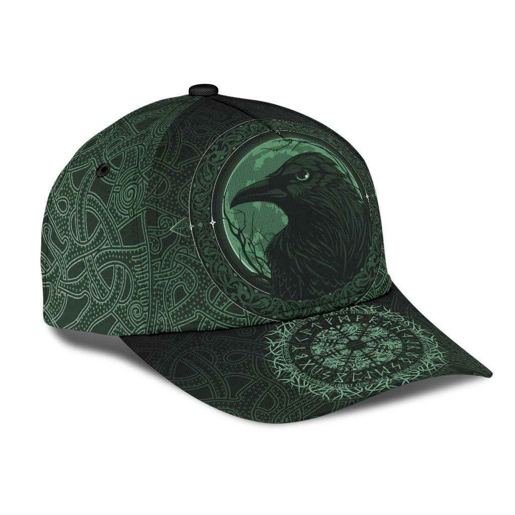 viking-classic-cap-ethnic-odin-raven-green