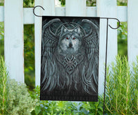Viking Flag, Spiral Wolf Spirit RLT12 - Wonder Print Shop