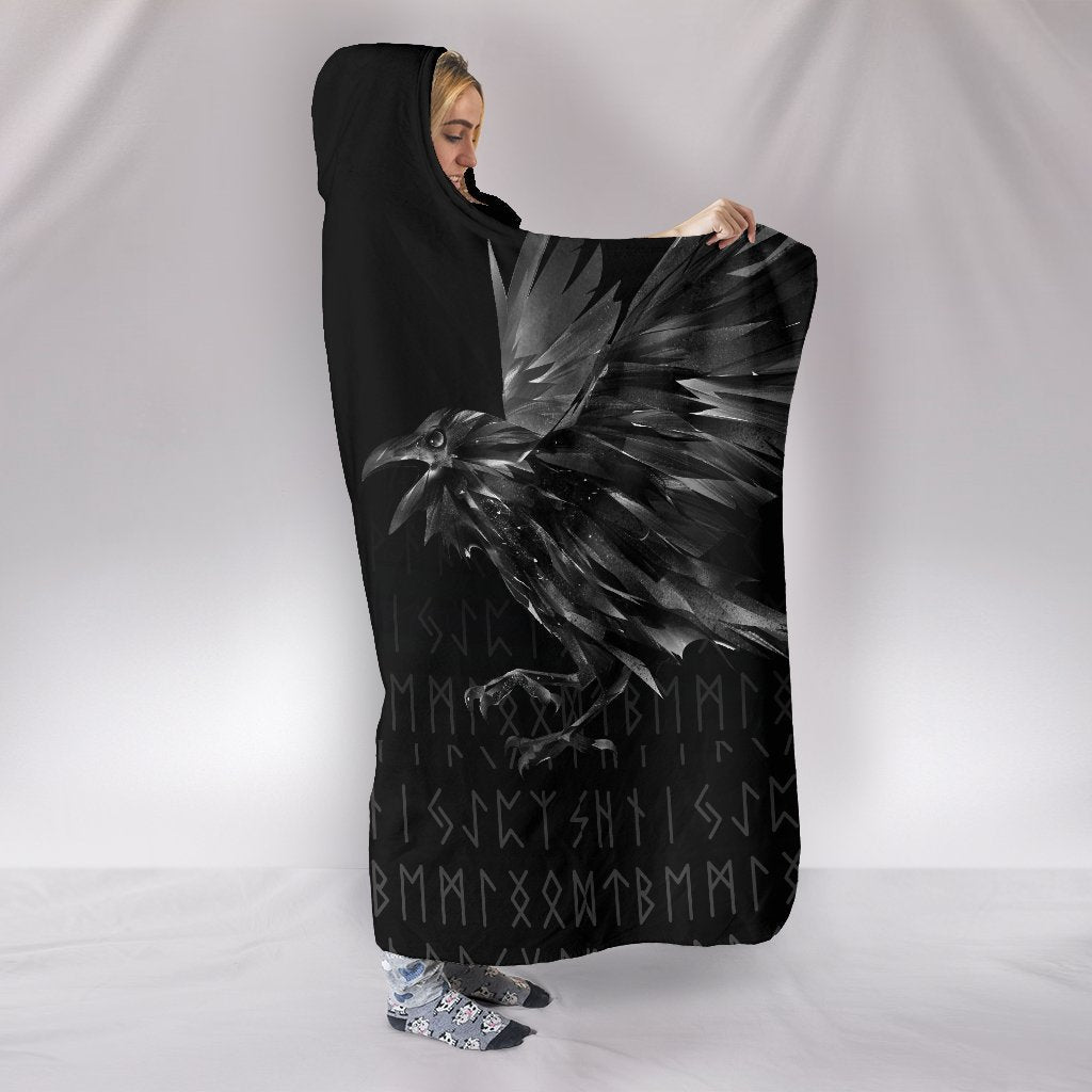 viking-hooded-blanket-the-raven-of-odin-rune