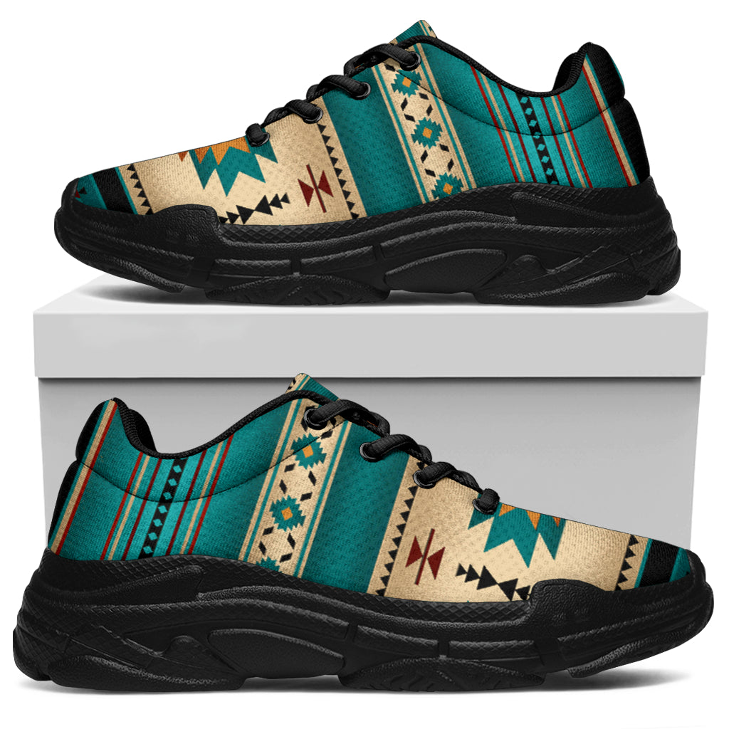 blue-native-american-chunky-sneakers