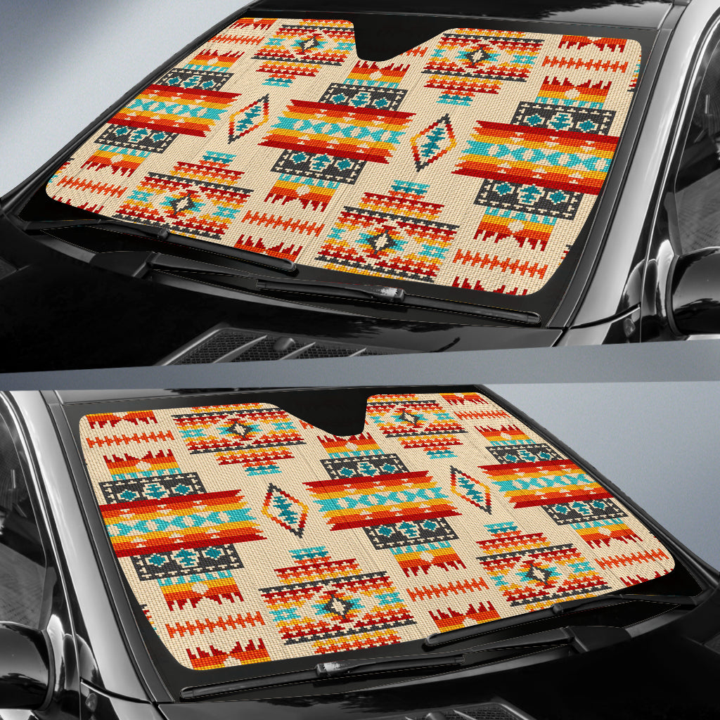 cream-pattern-native-american-auto-sun-shades